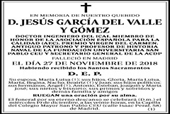 Jesús García del Valle y Gómez